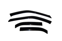 AVS 97-01 Mitsubishi Mirage Ventvisor Outside Mount Window Deflectors 4pc - Smoke - Burkken Auto Parts