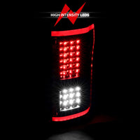ANZO 15-17 Ford F-150 LED Taillights Black w/ Sequential - Burkken Auto Parts