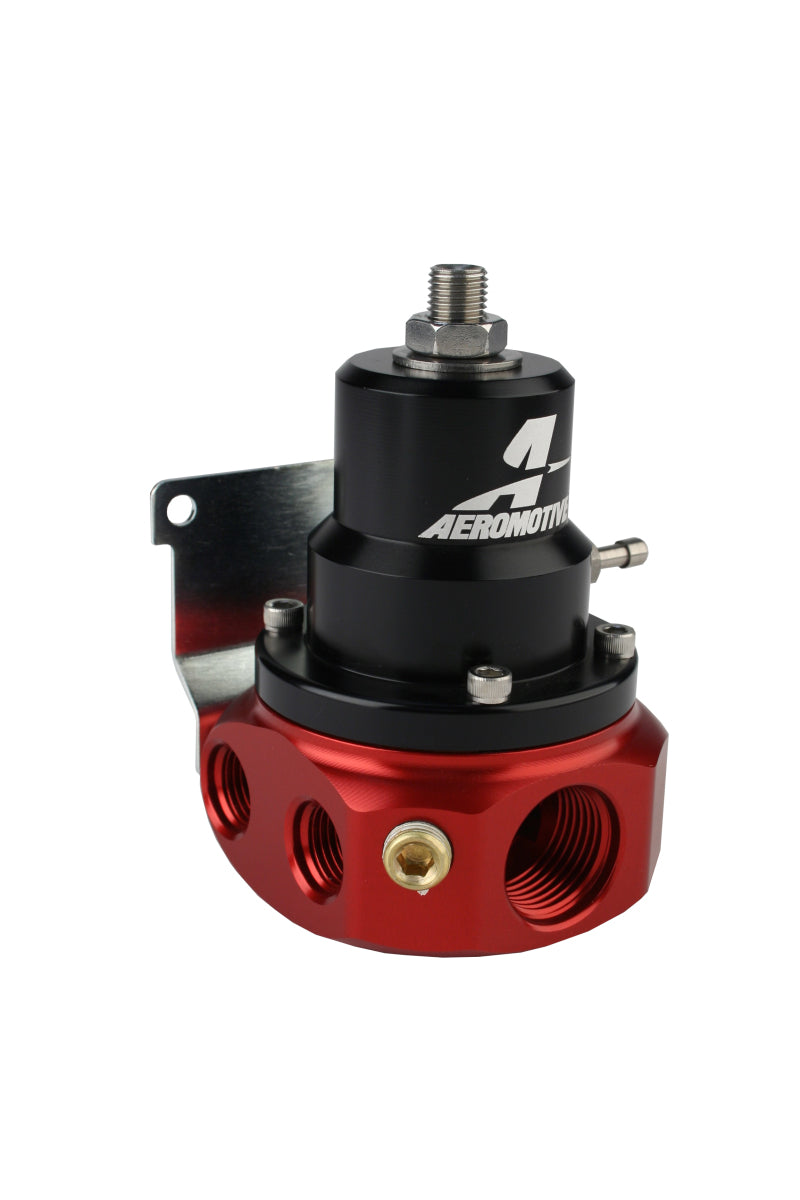 Aeromotive A1000 4-Port Carbureted Bypass Regulator - 4 x AN-06 / 1 x AN-10 - Burkken Auto Parts