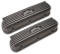 Edelbrock Valve Cover Classic Series Ford 1962-95 221 351W V8 Black - Burkken Auto Parts