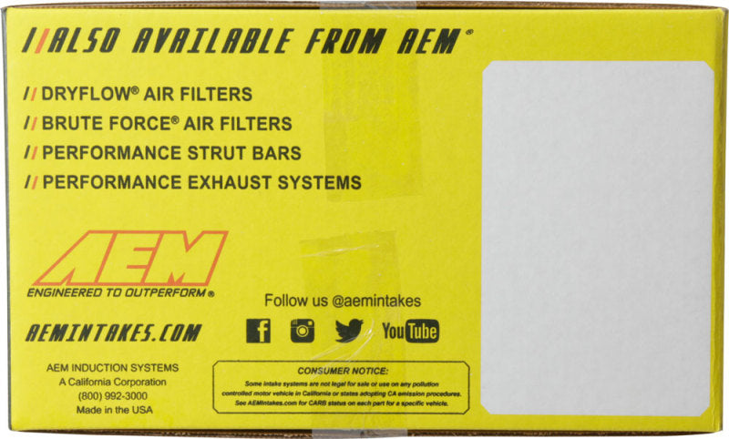 AEM 05-06 Colbalt SS Polished Cold Air Intake - Burkken Auto Parts