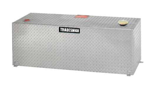 Tradesman Aluminum Rectangular Liquid Storage Tank (98 Gallon Capacity) - Brite