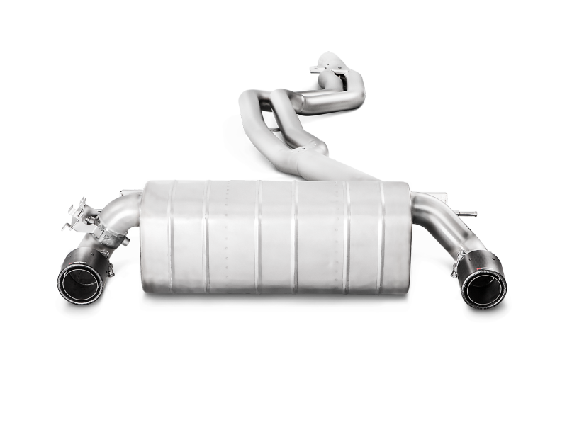 Akrapovic 16-17 BMW M140i (F F21) Evolution Line Cat Back (SS) w/ Carbon Tips (Req. Link Pipe) - Burkken Auto Parts
