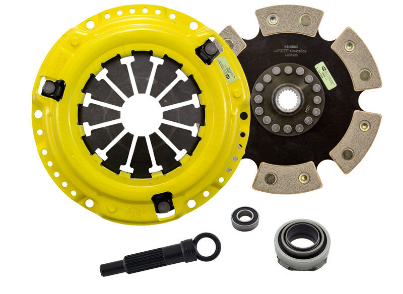 ACT 1990 Honda Civic XT/Race Rigid 6 Pad Clutch Kit - Burkken Auto Parts