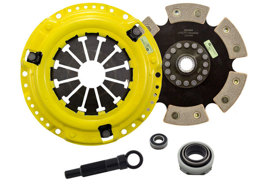 ACT 1990 Honda Civic XT/Race Rigid 6 Pad Clutch Kit - Burkken Auto Parts
