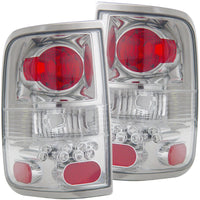 ANZO 2004-2008 Ford F-150 Taillights Chrome - Burkken Auto Parts
