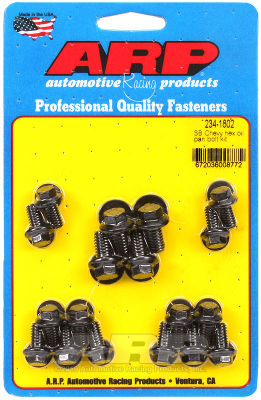 ARP SB Chevy 265-400 Oil Pan Hex Bolt Kit - Burkken Auto Parts
