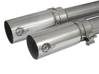 aFe Rebel Series CB 3in Middle Side Exit SS Exht w/Polish Tips 09-16 Chevy Silverado/GMC Sierra 1500 - Burkken Auto Parts