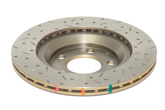 DBA 03-10 RX-8 Std Suspension / Sport Suspension Rear Drilled & Slotted 4000 Series Rotor