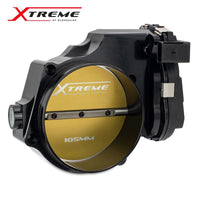 BLOX Racing 2015+ Dodge Hellcat / Jeep Trackhawk 6.2L 105mm Electronic Billet Throttle Body - Black - Burkken Auto Parts