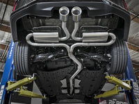 aFe Takeda 3in 304 SS Cat-Back Exhaust System w/Polished Tips 2017+ Honda Civic Si (4dr) I4 1.5L (t) - Burkken Auto Parts