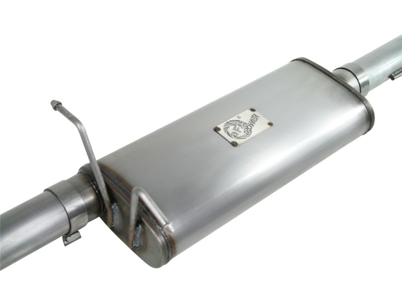 aFe MACHForce XP Exhaust Cat-Back 3in SS-409 w/ Black Tip 97-03 Ford F-150 V8 4.6/5.4L - Burkken Auto Parts