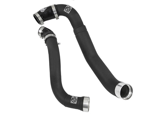 aFe Bladerunner 3.5in-3in Intercooler Cold Side Tube Black - 18-19 Ford F-150 V6-3.0L (td) - Burkken Auto Parts