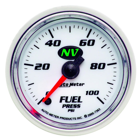 Autometer 52.4mm Full Sweep Electric Fuel Pressure Gauge - Burkken Auto Parts