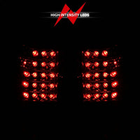 ANZO 1999-2007 Chevrolet Silverado 1500 LED Taillights Red/Clear - Burkken Auto Parts