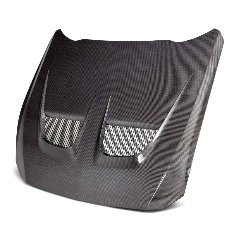 Anderson Composites 2024 Ford Mustang Type-GTD Double Sided Carbon Fiber Hood - Burkken Auto Parts