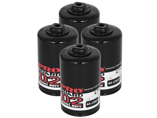 aFe Pro GUARD D2 Oil Filter 97-08 Ford Trucks V6 4.2L / V8 4.6L (4 Pack) - Burkken Auto Parts