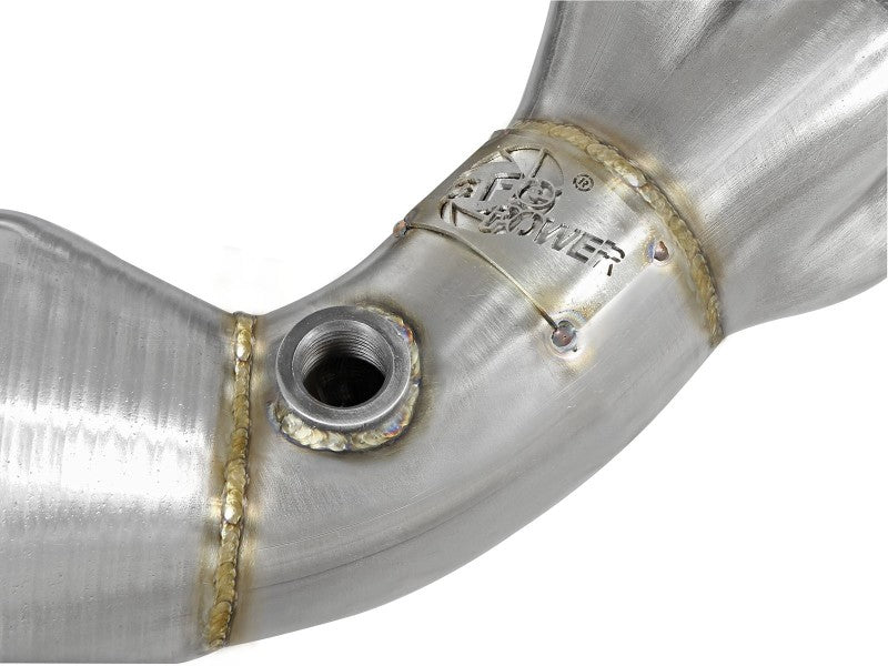 aFe 12-17 Toyota 86 / FRS / BRZ Twisted Steel 304 Stainless Steel Long Tube Header w/ Cat - Burkken Auto Parts