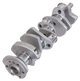 Eagle Chevrolet 305/350 3.750in Stroke 2.000in Rod Journals Forged 4340 Lightweight Steel Crankshaft - Burkken Auto Parts
