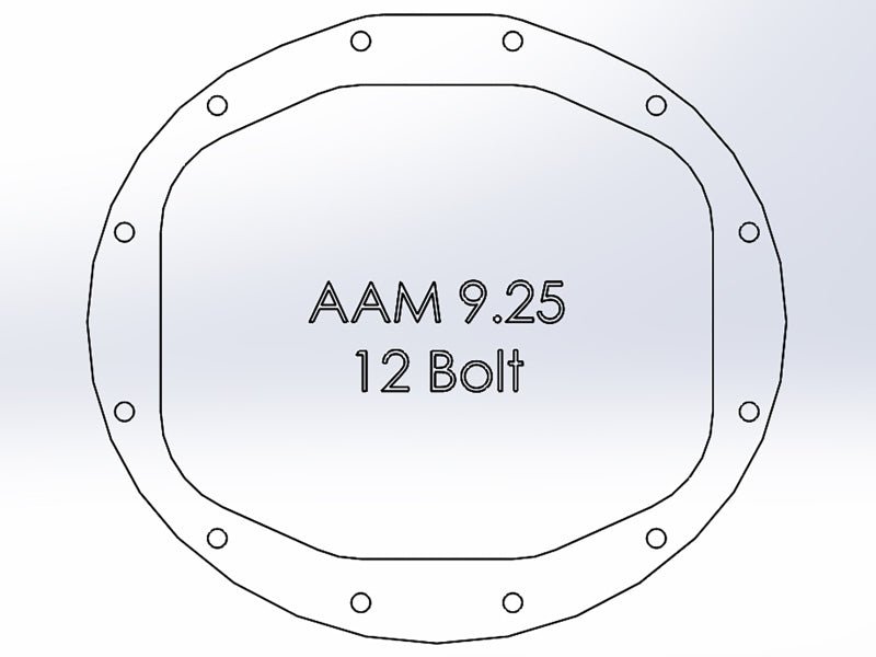 aFe Power Front/Rear Diff Cover Kit w/ Oil 19-25 Dodge L6 Trucks (AAM 9.25-12 & AAM 11.5/12-14)