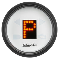 Autometer Phantom 2-1/16in (P/R/N/D/L/OD/O/5/4/3/2/1) Digital Gear Position Gauge - Burkken Auto Parts