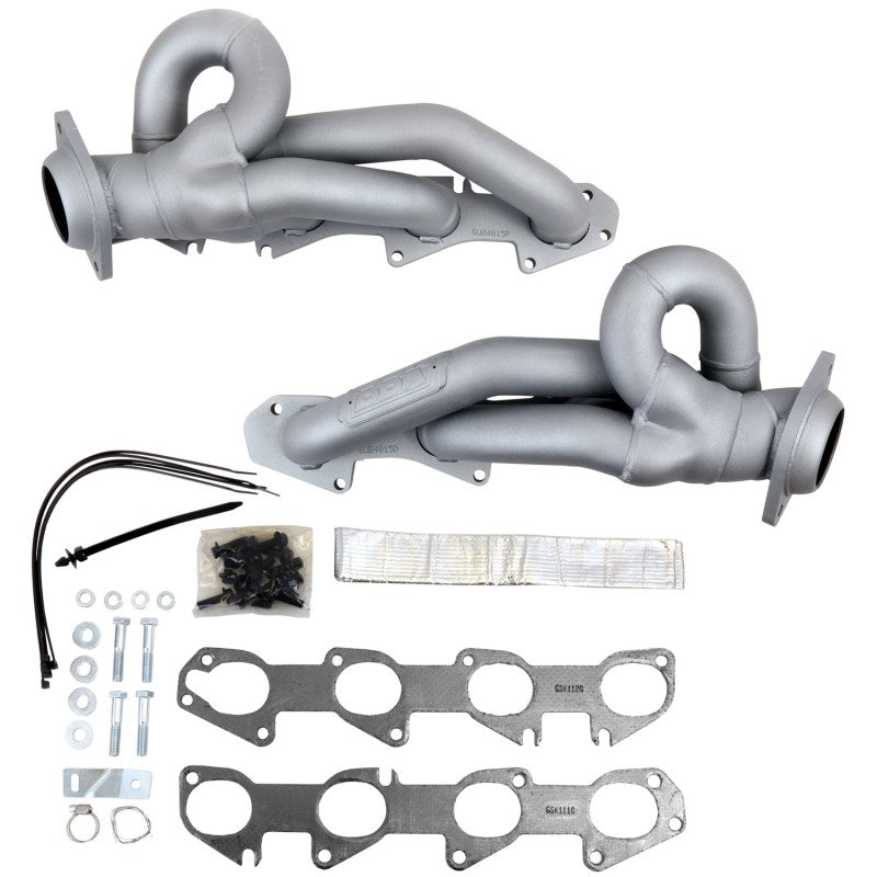 BBK 19-22 Dodge Ram 1500 5.7L (Excl MagaCab) Shorty Tuned Exhaust Headers - 1-3/4in Titanium Ceramic - Burkken Auto Parts