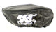 K&N Precharger WrapBlk.Universal 6in ID 2in H - Burkken Auto Parts