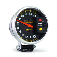Autometer Pro-Comp 5in 0-11000 RPM Pedestal w/Peak Memory Tachometer - Burkken Auto Parts