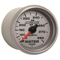 Autometer Ultra-Lite II 52mm 140-280 Deg F Mechanical Water Temp Gauge - Burkken Auto Parts