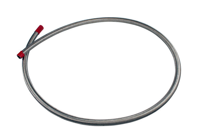 Aeromotive SS Braided Fuel Hose - AN-06 x 4ft - Burkken Auto Parts