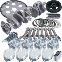 Eagle Chevy 400 3.750in Crank 5.700in I-Beam Rods -30cc 4.185in Pistons Balanced Assembly - Burkken Auto Parts
