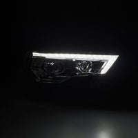 AlphaRex 14-22 Toyota 4Runner PRO-Series Projector Headlights Black w/Seq. Sig. + DRL - Burkken Auto Parts