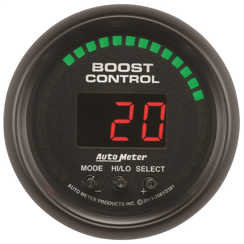 Autometer Z-Series/ES 52mm 30inHG/30psi Digital Boost Controller - Burkken Auto Parts
