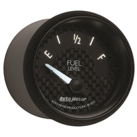 Autometer GT Series 52mm Short Sweep Electronic 0-90 ohms Fuel Level (For most 65-97 GM) - Burkken Auto Parts