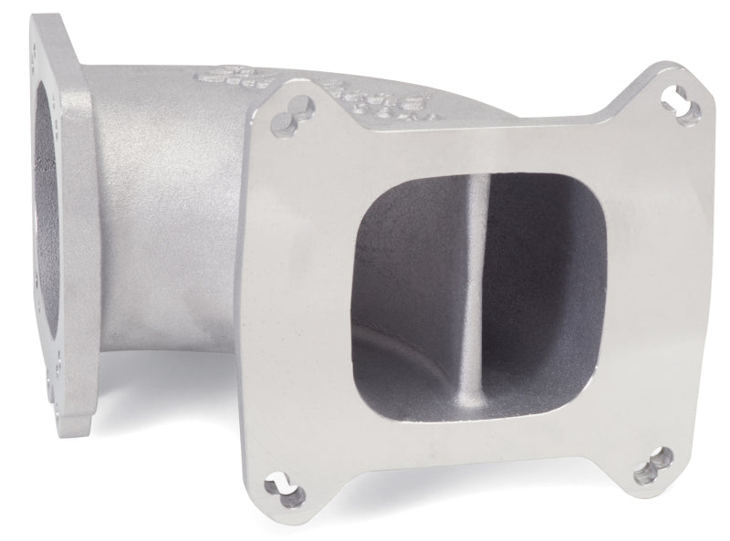 Edelbrock High Flow Intake Elbow 95mm Throttle Body to Square-Bore Flange As-Cast Finish - Burkken Auto Parts