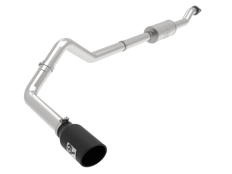 aFe Vulcan Series 3.5in 409 SS Cat-Back Exhaust 13-19 Ford Transit V6 3.5L (TT) w/ Black Tips - Burkken Auto Parts