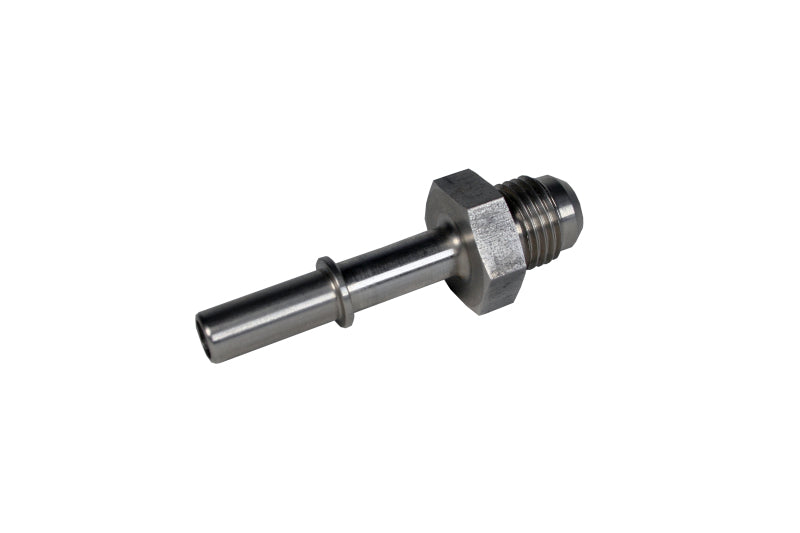Aeromotive Ford OE Pressure Line - 5/16in Male Quick Connect to -6 AN male (Male OE filter coupler) - Burkken Auto Parts