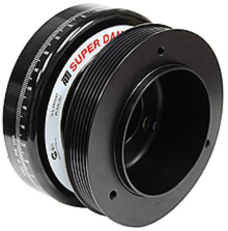 ATI Damper - 7.10in - Alum - 8 & 6 Grv - Buick Sc 3800 V6 - Ext Bal - 3 Ring - Burkken Auto Parts