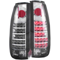 ANZO 1999-2000 Cadillac Escalade LED Taillights Smoke - Burkken Auto Parts