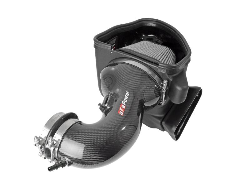 aFe 17-12 Chevrolet Camaro ZL1 (6.2L-V8) Track Series Carbon Fiber CAI System w/ Pro-DRY S Filters - Burkken Auto Parts