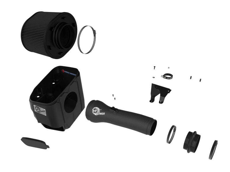 aFe 2025+ Dodge Ram 1500 RHO Track Series Carbon Fiber Cold Air Intake System w/ Blk Pro 5R Filter - Burkken Auto Parts