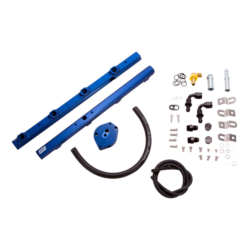 BBK 96-98 Mustang 4.6 GT High Flow Billet Aluminum Fuel Rail Kit - Burkken Auto Parts