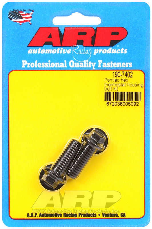 ARP Pontiac Hex Thermostat Housing Bolt Kit - Burkken Auto Parts
