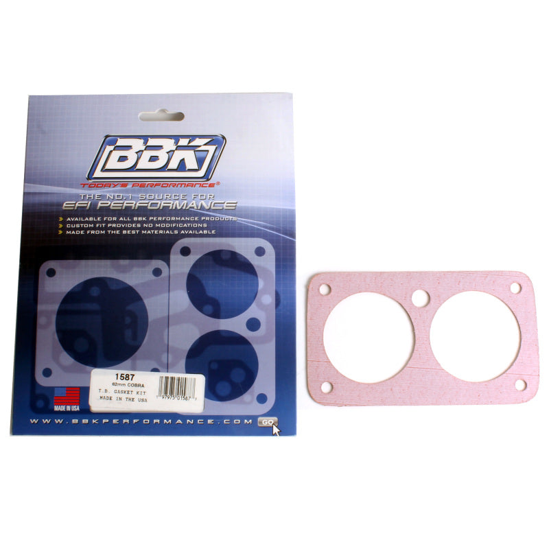 BBK 96-04 Ford Mustang 4.6 4V Twin 62mm Throttle Body Gasket Kit - Burkken Auto Parts