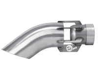 aFe MACH Force-Xp 304 Stainless Steel Clamp-on Exhaust Tip Brushed - Burkken Auto Parts