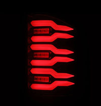 AlphaRex 07-14 Chevrolet Silverado 1500/2500HD/3500HD Luxx-Series LED Tail Lights Black/Red - Burkken Auto Parts