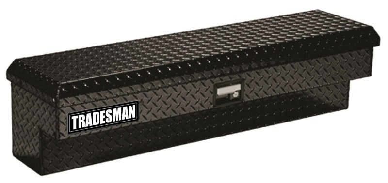 Tradesman Aluminum Side Bin Truck Tool Box (70in.) - Black - Burkken Auto Parts