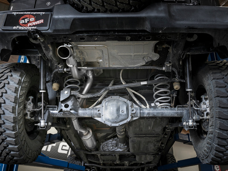 aFe MACH Force-Xp 2.5in Catback High-Tuck Exhaust 18-21 Jeep Wrangler (JL)3.6L 4-Door - Polished Tip - Burkken Auto Parts