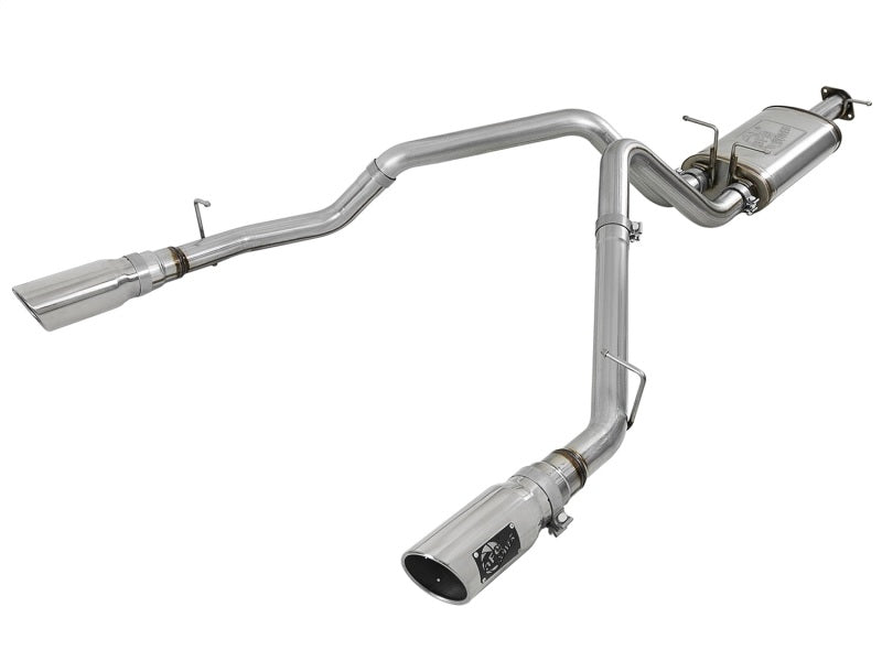 aFe MACH Force-Xp 3in 409 SS Cat-Back Exhaust 2019 RAM 1500 V8-5.7L w/ Polished Tip - Burkken Auto Parts