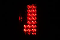 ANZO 2005-2008 Nissan Frontier LED Taillights Red/Clear - Burkken Auto Parts